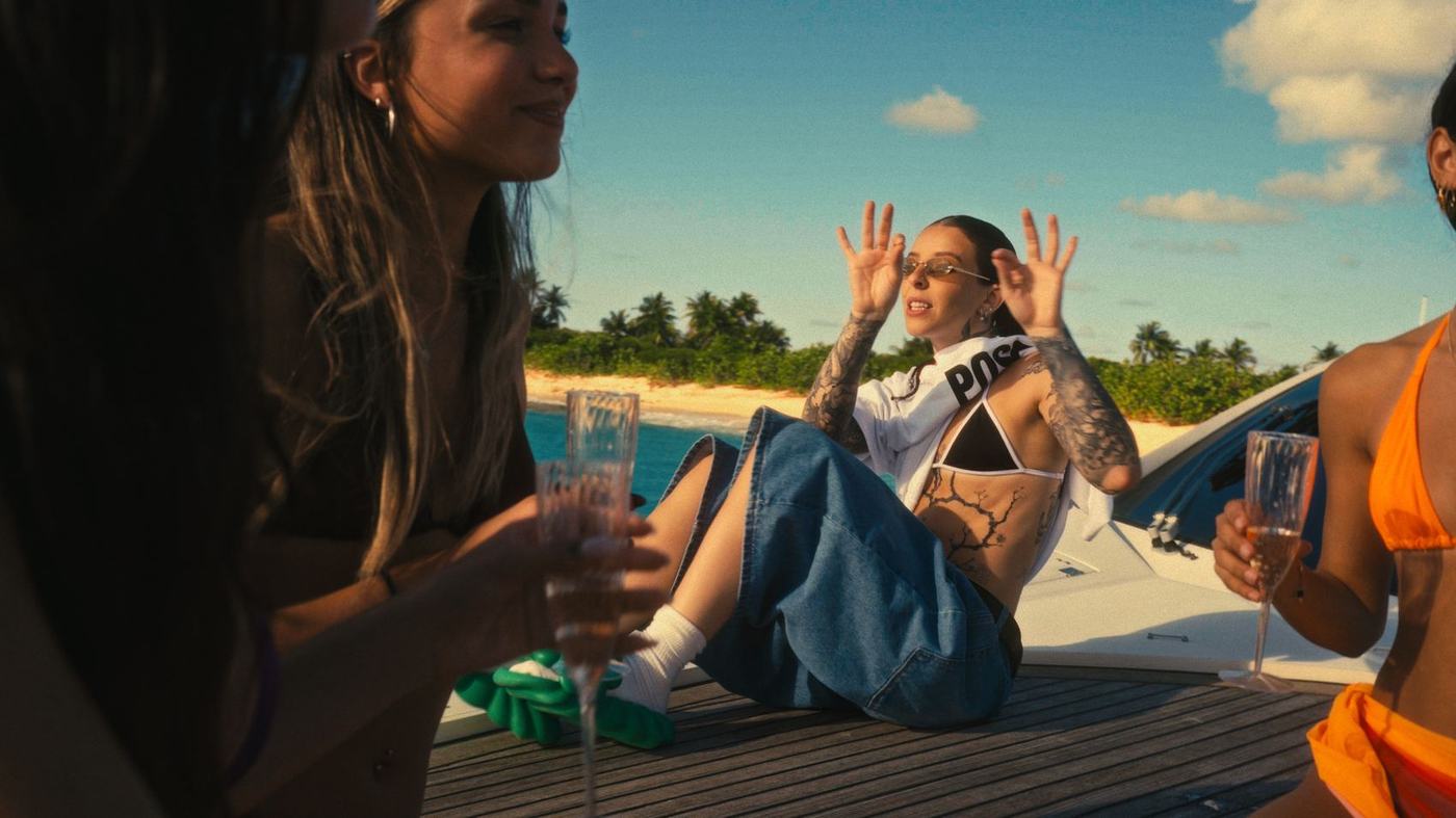 Escena del rodaje de Jetski