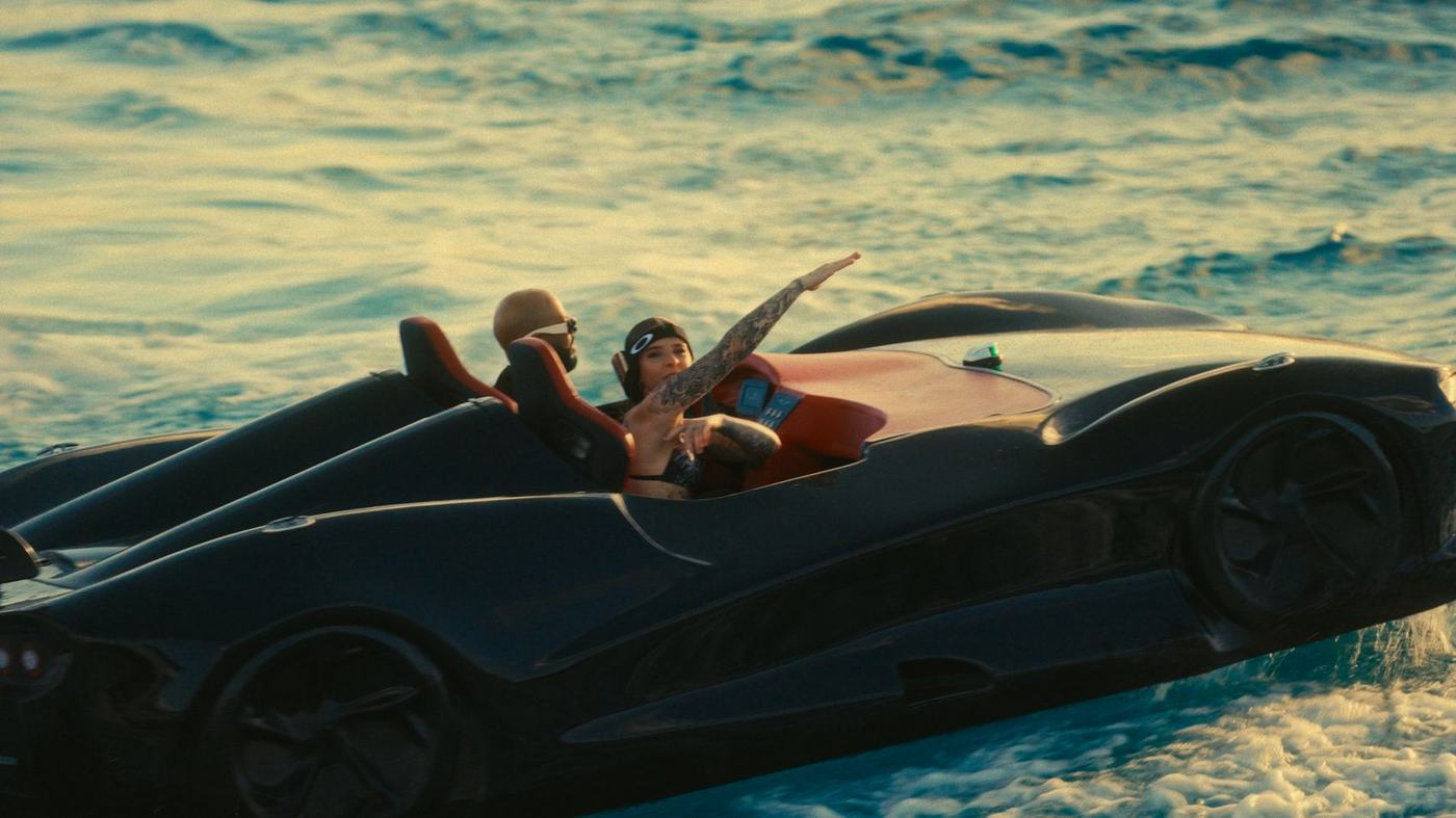 Escena del rodaje de Jetski